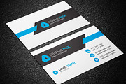 Modern Business Card Template, a Business Card Template by Arslan (Thumbnail 1 of 2)