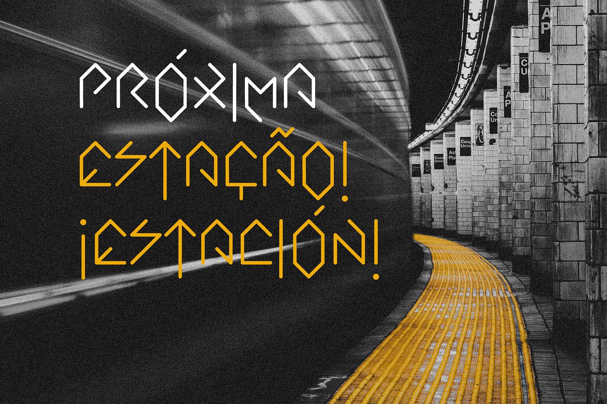 Subway Ride, a Symbol Font by Graphic Roadie (Photo 5 of 7)