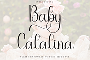 Baby Catalina, a Handwritten Font by InermediaSTUDIO (Thumbnail 1 of 8)