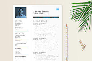 Developer Engineer Resume Template