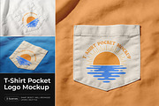 T-Shirt Pocket Logo Mockup, a Product Mockup by Pitchlook.Studio (Thumbnail 1 of 4)