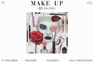 Make Up Fashion Collage Kit