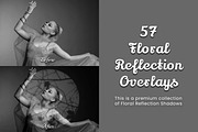 57 Floral Reflection Overlays, a Pattern Graphic by 3Motional (Thumbnail 14 of 16)