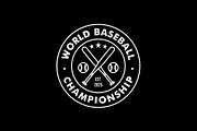 Baseball Sport Emblem Badge Logo, a Branding & Logo Template by Buqancreative (Thumbnail 4 of 4)