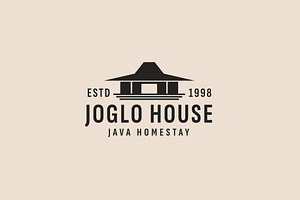 Java homestay logo illustration, a Branding & Logo Template by Dyn Studio