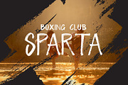 RUSHLING textured font +Vector bonus, a Script Font by ArtemKovalenco (Thumbnail 4 of 6)