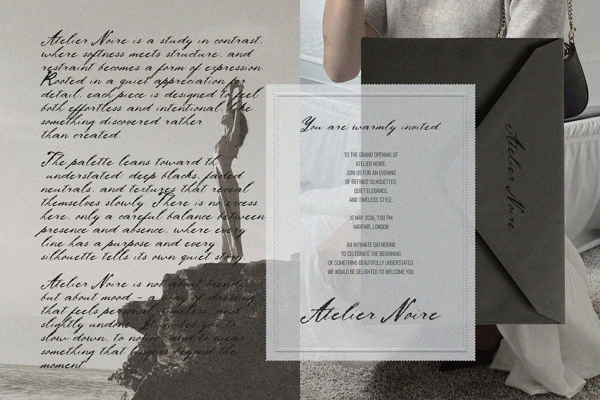 Chapter One Messy Vintage Script Font