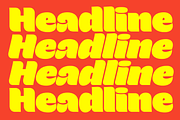 Luck | Groovy Bold Display Font, a Sans Serif Font by Jolicia Type (Thumbnail 4 of 15)