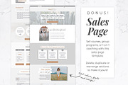Wix Website Template | Desert Blue, a Wix Template by Thirty One Palms Studio (Thumbnail 6 of 7)