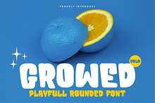 Growed - Playful Rounded Font