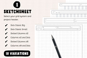 Wireframes and Sitemaps Bundle, a Wireframe Template by Sargatal (Thumbnail 3 of 17)