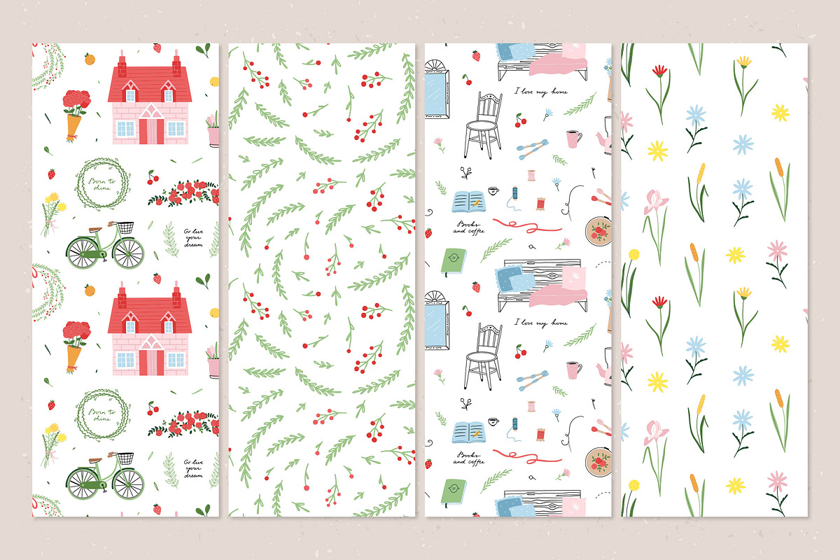 Cottagecore Cute Clipart, an Object Illustration by Redchocolate (Photo 9 of 12)