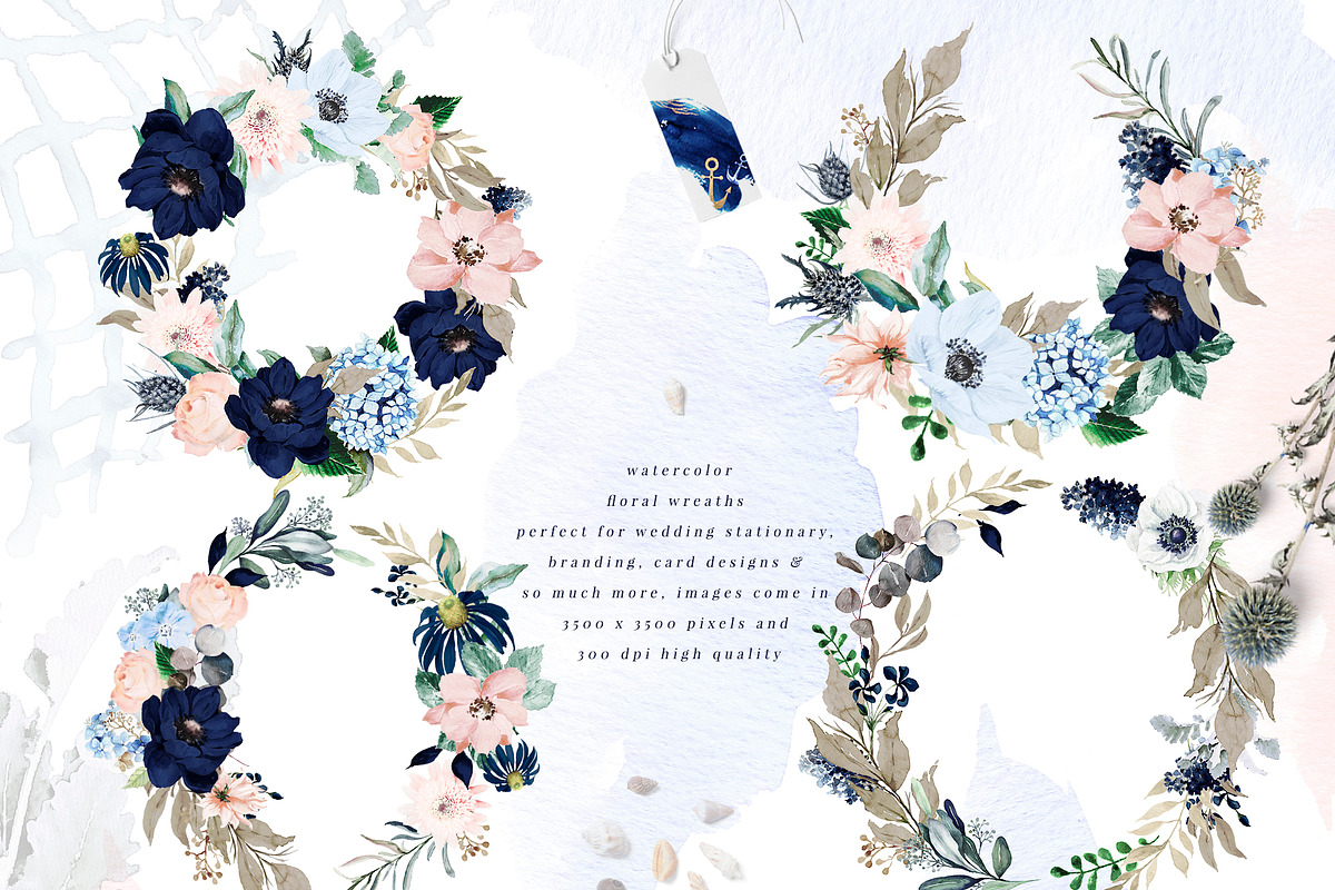 Marina Bloom - Nautical Graphic Set, an Object Graphic by studioequinox (Photo 9 of 23)