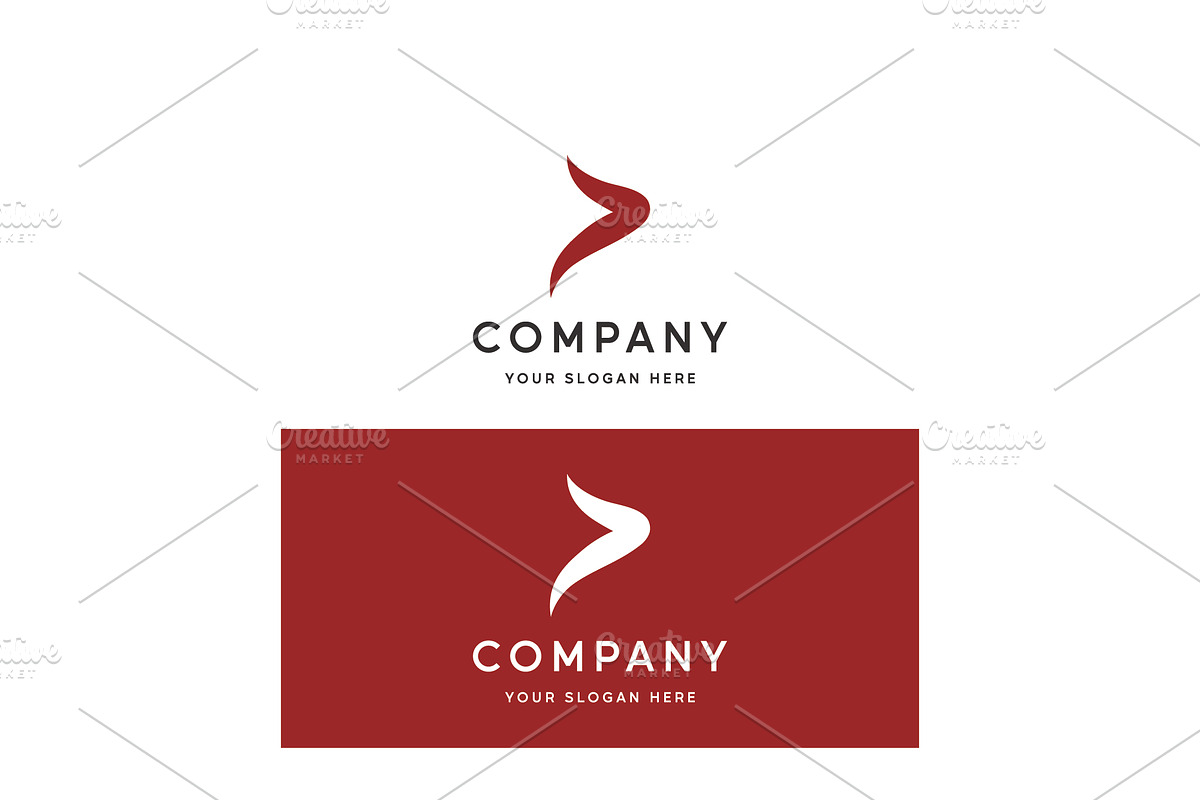 Geometric letter P initial logo., a Branding & Logo Template by LOGOCREATIVE