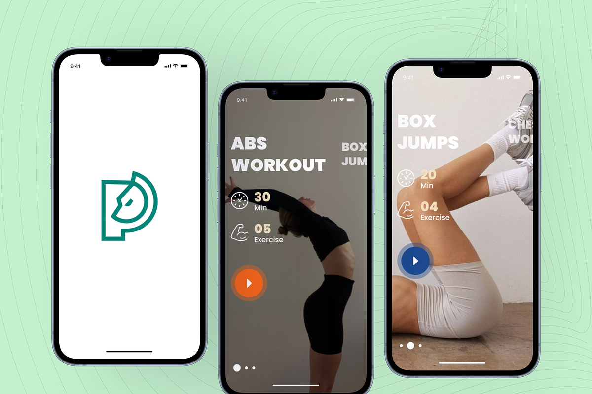 Pulsy - Fitness & Workout App UI Kit, an UI Kit Template by Digibulbo (Photo 3 of 8)