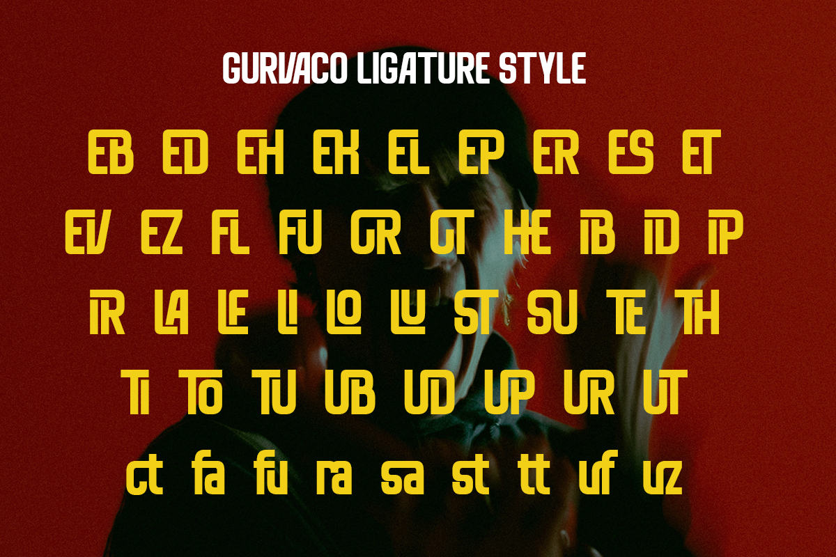 Gurvaco - Modern Condensed Font, a Sans Serif Font by RagamKata (Photo 10 of 10)