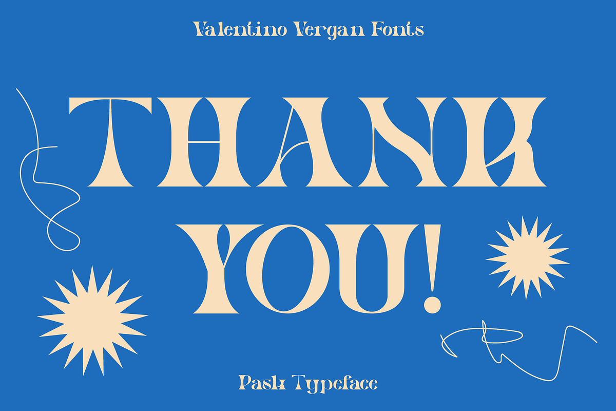 Pask - Variable Retro Font Family, a Serif Font by Valentino Vergan (Photo 9 of 9)