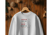 Believe Like Mary Tshirt SVG, an Object Graphic by Digi_Design_World (Thumbnail 6 of 12)