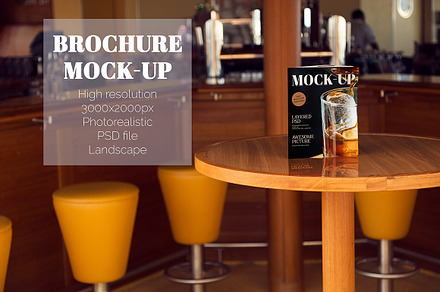 Bar Menu Mock-Up