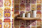 Vintage Jam Jars patterns & clipart, a Food Illustration by Carpet Tapete Pretzel (Thumbnail 12 of 13)