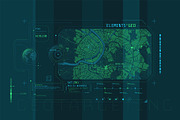HUD Pro Infographic Elements, an Object Graphic by ConceptCafe (Thumbnail 6 of 30)