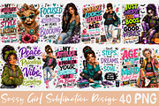 Sassy Girl Sublimation Bundle, a Seasonal Illustration by Rose Art (Thumbnail 1 of 7)