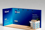 Promotion Stand Mockup, an Advertising Mockup by Mego-studio (Thumbnail 1 of 3)