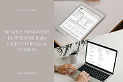 Notion Bundle for Designers, a Templates & Theme by HASU Design (Thumbnail 1 of 3)