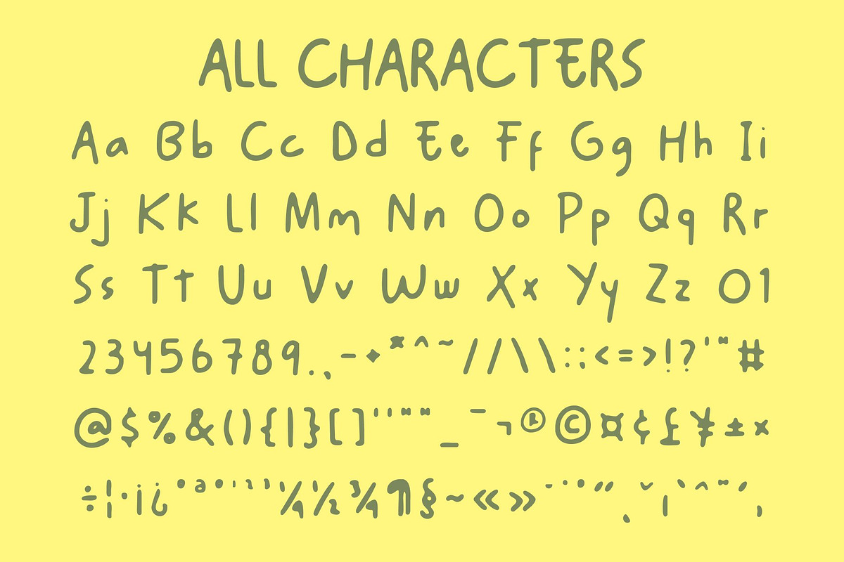 CS Bastrop Drawn, a Handwritten Font by Craft Supply Co. (Photo 4 of 8)
