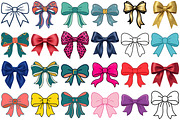 Bow Clipart, a Decorative Illustration by Forhadx5 (Thumbnail 5 of 8)