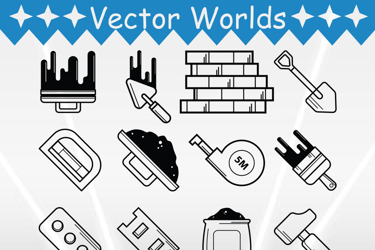 Concrete Icon SVG, Concrete SVG, an Object Graphic by VectorWorlds (Photo 2 of 3)