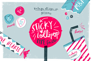 Sticky Lollipop - Typeface, a Serif Font by Ian Barnard