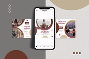 Travel Social Media Template, a Social Media Template by Xtrahive (Thumbnail 4 of 4)