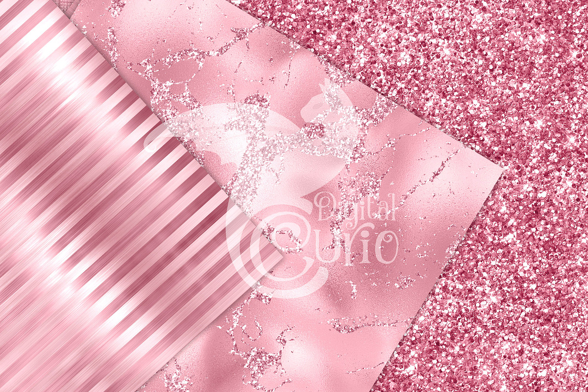 Luxury Pink Textures, a Texture Graphic by Digital Curio