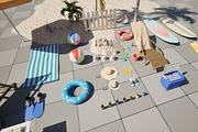 A Picnic at the Beach, an Object 3D Model by FuturePastCreatives (Thumbnail 7 of 8)