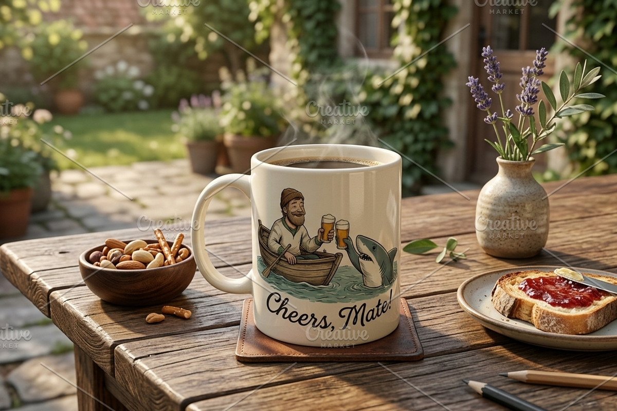 Cheers, Mate illustration, an Animal Illustration by Vectorlina (Photo 4 of 4)
