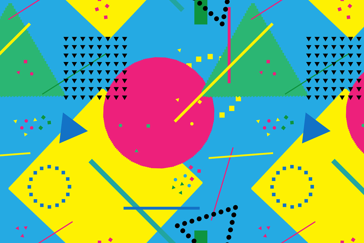 Abstract trendy seamless patterns, a Pattern Graphic by ExpressShop (Photo 4 of 7)