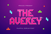 Averey, a Font by Imoodev (Thumbnail 1 of 4)