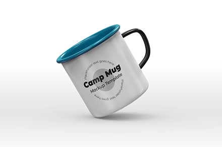 Enamel Mug Mockup, a Cups & Container Mockup by Se٧enStudio