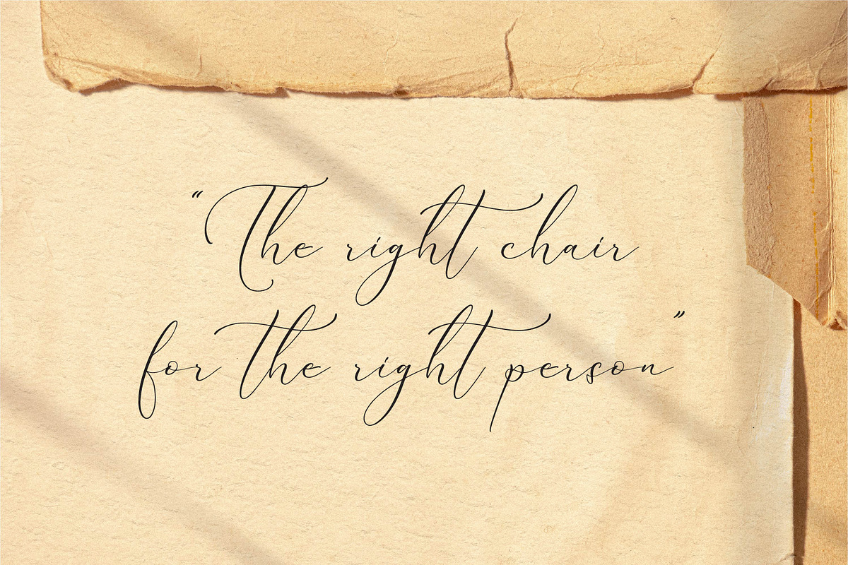 Qinarsi, a Script Font by Integritype Studio (Photo 7 of 15)