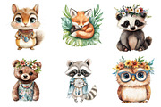Boho Woodland Animal, Baby Animals, an Illustration by CreationArt (Thumbnail 4 of 5)