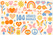 Weird Science Font & Doodles, a Font by ReveryWorks (Thumbnail 8 of 11)