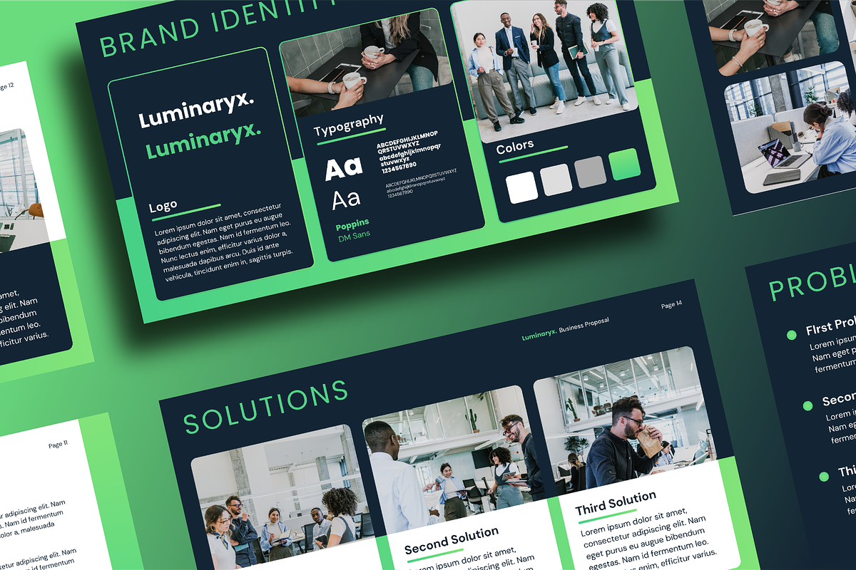 Luminaryx - Business Proposal, a Presentation Template by ArbaStudio (Photo 2 of 5)