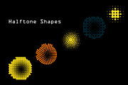 16 Halftone Shapes, an Object Graphic by Everything for 6$ (Thumbnail 2 of 3)