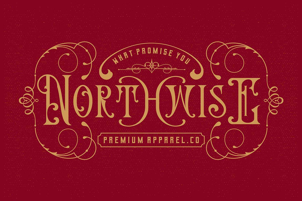 Shockerous - Victorian Vintage Font, a Font by Pollux of Geminorum (Photo 3 of 10)