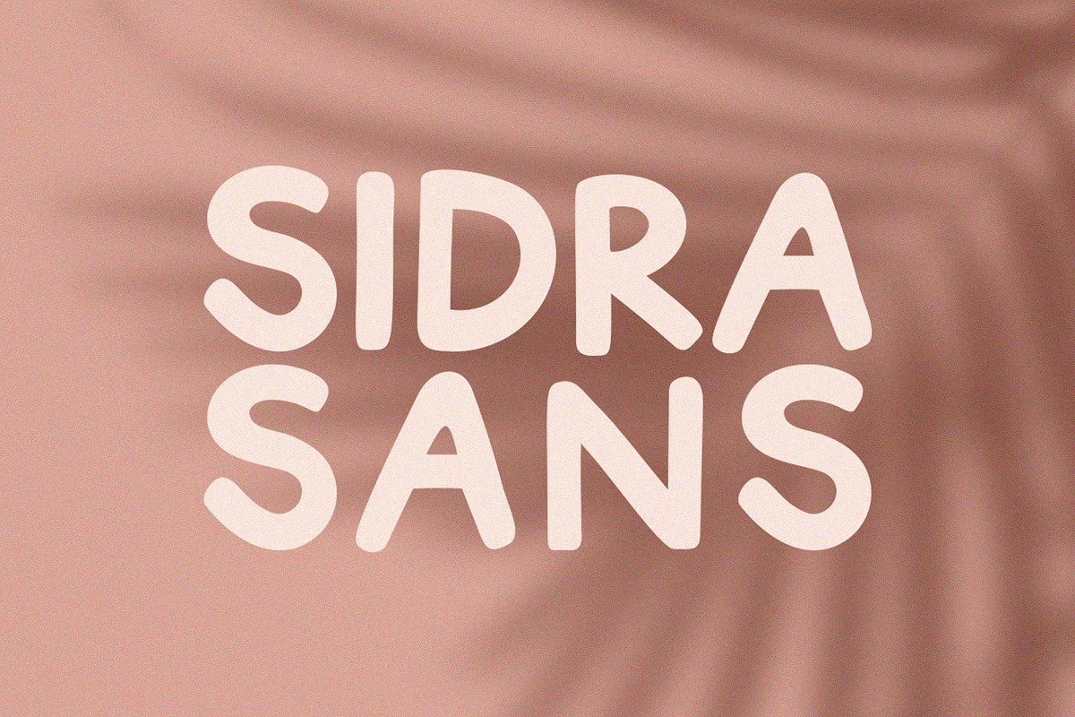 Sidra Sans | Handwritten Sans Serif, a Sans Serif Font by Blythe Green (Photo 1 of 6)