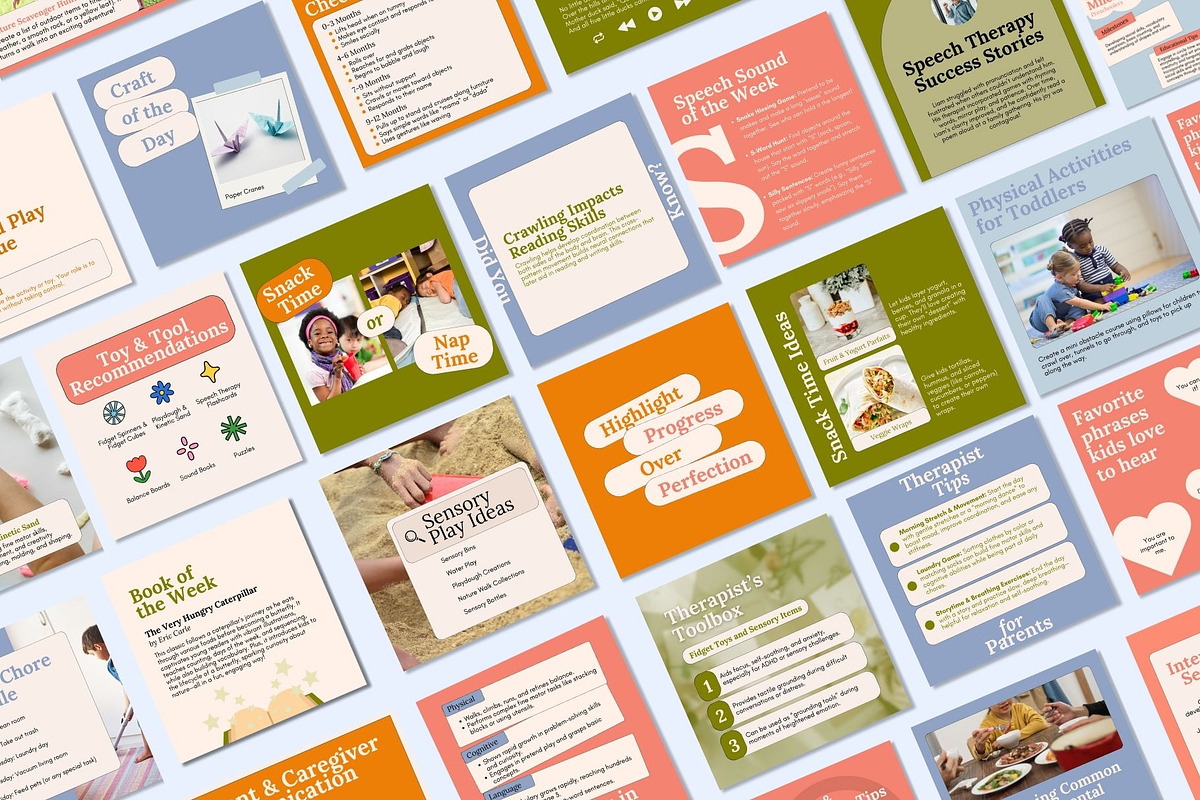 Tots Early Education Social Template, a Social Media Template by Artfullyours (Photo 10 of 11)