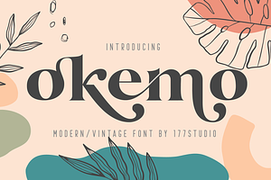 Okemo - Modern Serif Font