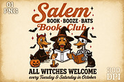 Book Lover Halloween -Goose Reading, a Work Illustration by Sublimation Artist (Thumbnail 1 of 9)