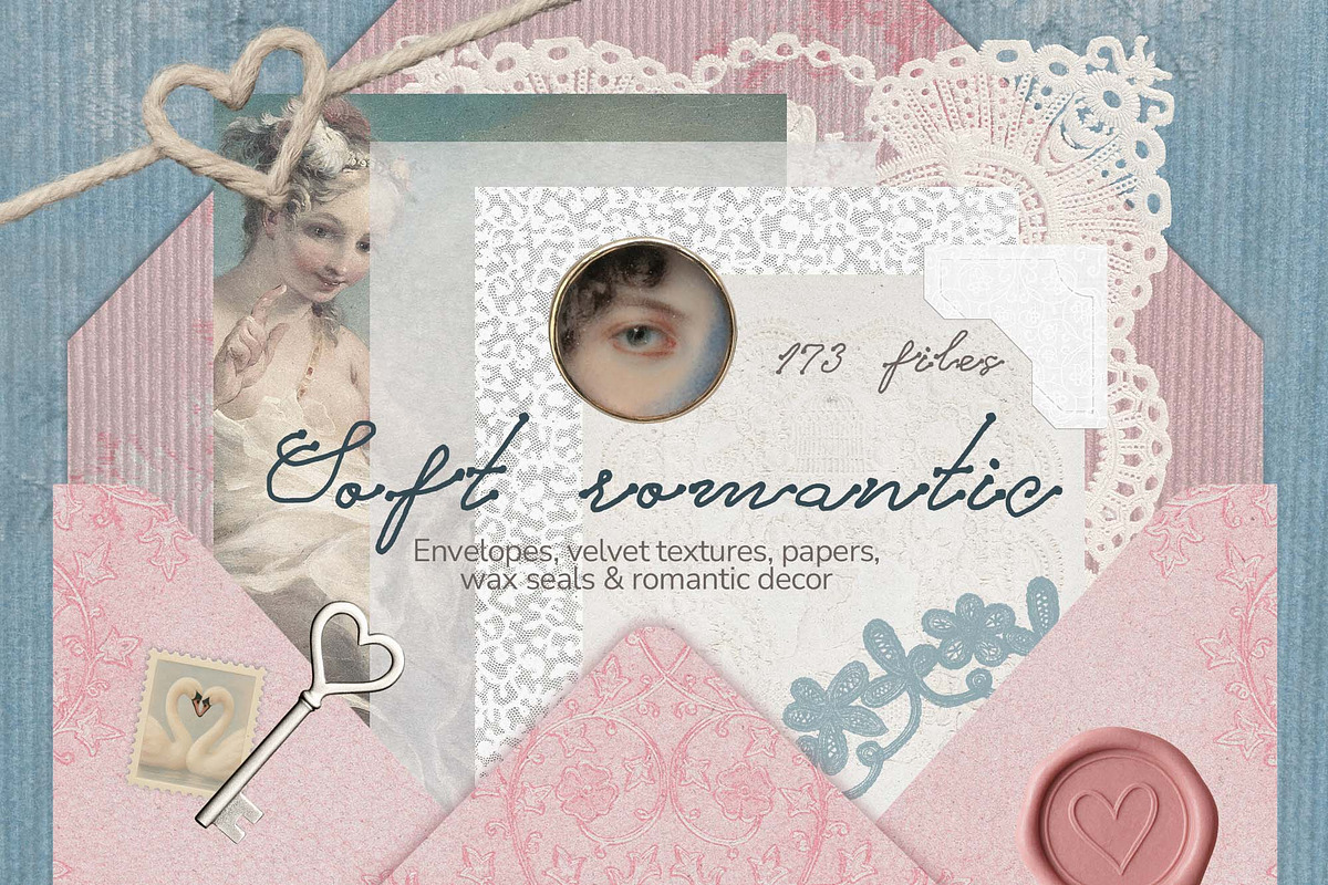Soft Romantic collection, an Object Graphic by DigARTbyHavroshka (Photo 1 of 16)